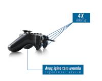 SNOPY SG-401 SİYAH USB/PC/PS3 1.8MT TİTREŞİMLİ JOYPAD GAMEPAD OYUN KOLU